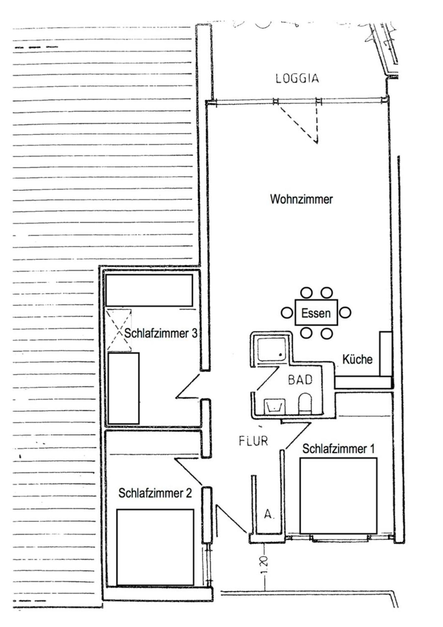 Appartment 40 in Tossens Stick Exterior foto